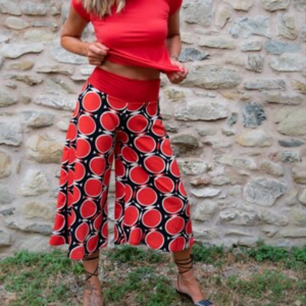 EUC Argentine Tango culottes/dance pants from Mala Educacion! xs/small